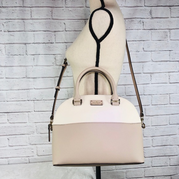 2PCS Kate Spade Carli Groove Street Satchel Wallet - Picture 7 of 8